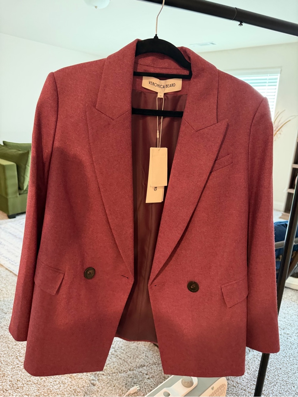 Veronica Beard Women's Blazer in vintage orchid- Sevyn Dickey Jacket